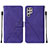 Leather Case Stands Flip Cover Holder Y07B for Samsung Galaxy S23 Ultra 5G