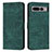 Leather Case Stands Flip Cover Holder Y07X for Google Pixel 7 Pro 5G Green