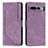 Leather Case Stands Flip Cover Holder Y07X for Google Pixel 7 Pro 5G Purple