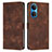 Leather Case Stands Flip Cover Holder Y07X for Huawei Honor X7