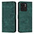 Leather Case Stands Flip Cover Holder Y07X for Motorola Moto Edge (2023) 5G Green