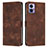 Leather Case Stands Flip Cover Holder Y07X for Motorola Moto Edge 30 Lite 5G