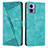 Leather Case Stands Flip Cover Holder Y07X for Motorola Moto Edge 30 Lite 5G Green