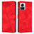 Leather Case Stands Flip Cover Holder Y07X for Motorola Moto Edge 30 Ultra 5G Red