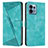 Leather Case Stands Flip Cover Holder Y07X for Motorola Moto Edge Plus (2023) 5G Green