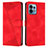 Leather Case Stands Flip Cover Holder Y07X for Motorola Moto Edge Plus (2023) 5G Red