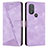 Leather Case Stands Flip Cover Holder Y07X for Motorola Moto G Play (2023)