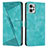 Leather Case Stands Flip Cover Holder Y07X for Motorola Moto G Power 5G (2023) Green