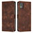 Leather Case Stands Flip Cover Holder Y07X for Nokia C02