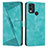 Leather Case Stands Flip Cover Holder Y07X for Nokia C22 Green