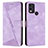 Leather Case Stands Flip Cover Holder Y07X for Nokia C22 Purple