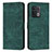 Leather Case Stands Flip Cover Holder Y07X for OnePlus 10 Pro 5G Green