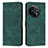 Leather Case Stands Flip Cover Holder Y07X for OnePlus 11 5G Green