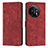 Leather Case Stands Flip Cover Holder Y07X for OnePlus 11 5G Red