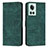 Leather Case Stands Flip Cover Holder Y07X for OnePlus Ace 5G Green