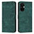 Leather Case Stands Flip Cover Holder Y07X for OnePlus Nord CE 3 5G Green