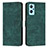 Leather Case Stands Flip Cover Holder Y07X for Realme 10 5G Green