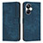 Leather Case Stands Flip Cover Holder Y07X for Realme 10 Pro+ Plus 5G Blue