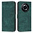 Leather Case Stands Flip Cover Holder Y07X for Realme 11 Pro 5G Green