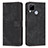 Leather Case Stands Flip Cover Holder Y07X for Realme 7i RMX2193 Black