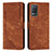 Leather Case Stands Flip Cover Holder Y07X for Realme 8 5G