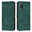 Leather Case Stands Flip Cover Holder Y07X for Realme 8 5G Green