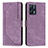 Leather Case Stands Flip Cover Holder Y07X for Realme 9 Pro+ Plus 5G Purple