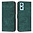 Leather Case Stands Flip Cover Holder Y07X for Realme 9i 5G Green