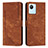 Leather Case Stands Flip Cover Holder Y07X for Realme C30