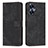 Leather Case Stands Flip Cover Holder Y07X for Realme C55 Black