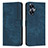 Leather Case Stands Flip Cover Holder Y07X for Realme C55 Blue