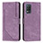 Leather Case Stands Flip Cover Holder Y07X for Realme Narzo 30 5G Purple