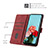 Leather Case Stands Flip Cover Holder Y07X for Realme Narzo 30A