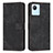 Leather Case Stands Flip Cover Holder Y07X for Realme Narzo 50i Prime Black