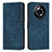 Leather Case Stands Flip Cover Holder Y07X for Realme Narzo 60 5G Blue