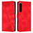 Leather Case Stands Flip Cover Holder Y07X for Sony Xperia 1 IV Red