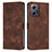 Leather Case Stands Flip Cover Holder Y07X for Xiaomi Redmi Note 12 4G