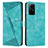 Leather Case Stands Flip Cover Holder Y07X for Xiaomi Redmi Note 12S Green