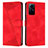 Leather Case Stands Flip Cover Holder Y07X for Xiaomi Redmi Note 12S Red