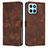 Leather Case Stands Flip Cover Holder Y08X for Huawei Honor X6