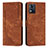 Leather Case Stands Flip Cover Holder Y08X for Motorola Moto E13