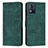 Leather Case Stands Flip Cover Holder Y08X for Motorola Moto E13 Green