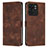 Leather Case Stands Flip Cover Holder Y08X for Motorola Moto Edge (2023) 5G