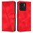 Leather Case Stands Flip Cover Holder Y08X for Motorola Moto Edge (2023) 5G Red