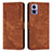 Leather Case Stands Flip Cover Holder Y08X for Motorola Moto Edge 30 Lite 5G