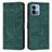 Leather Case Stands Flip Cover Holder Y08X for Motorola Moto G Stylus (2023) 4G Green