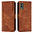 Leather Case Stands Flip Cover Holder Y08X for Nokia C210