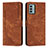 Leather Case Stands Flip Cover Holder Y08X for Nokia G22