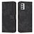 Leather Case Stands Flip Cover Holder Y08X for Nokia G42 5G Black