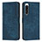 Leather Case Stands Flip Cover Holder Y08X for Sony Xperia 5 IV Blue
